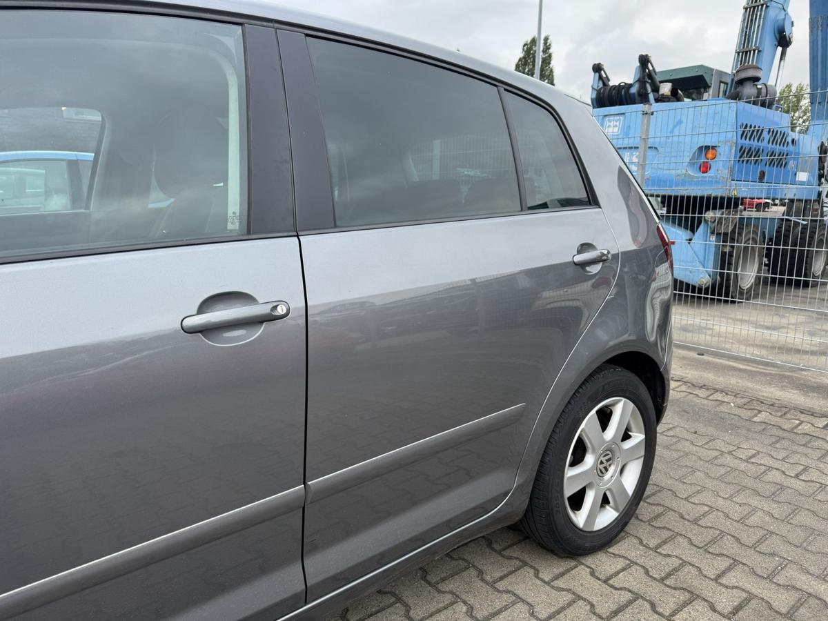VW Golf Plus original T&uuml;r hinten links LA7T United Grey Rohbau Bj.2005